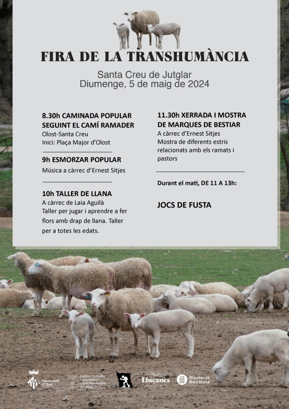 Santa Creu de Jutglar acull diumenge una nova edició de la Fira de Transhumància